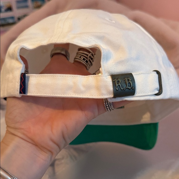 Rowing Blazers White and Green Logo Cap - Picture 2 of 4